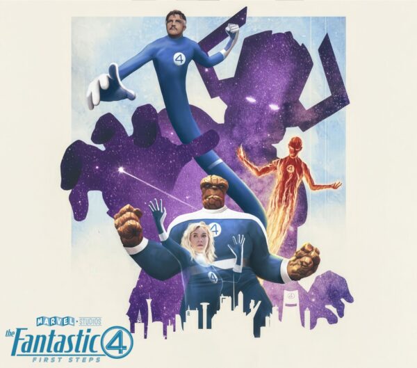 The Fantastic Four movie 20oz Skinny Tumbler Wrap - Image 5