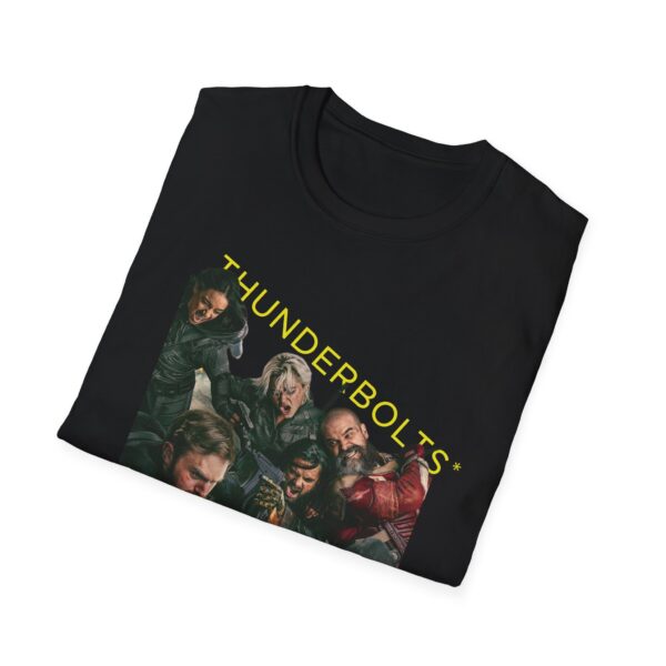 D3 Thunderbolts Unisex Softstyle T-Shirt - Superhero Team Tee - Image 2