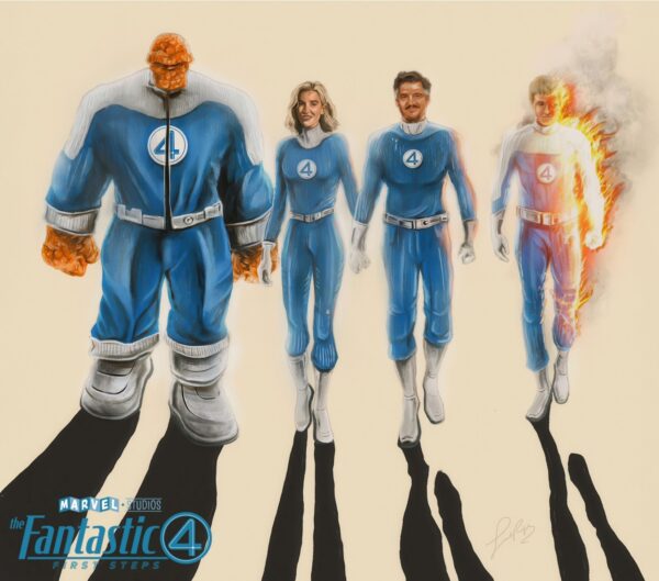 The Fantastic Four movie 20oz Skinny Tumbler Wrap - Image 3